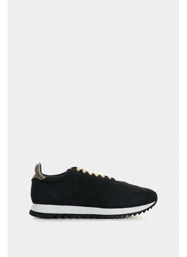 Tenis de cuero y textil para mujer Flora