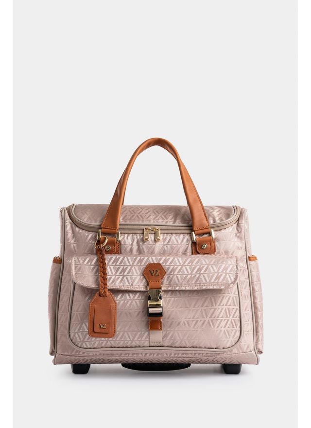 Maleta de viaje Bloom 2 en jacquard para mujer sistema trolley
