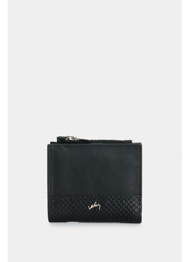 Billetera de cuero grabado para mujer Golden