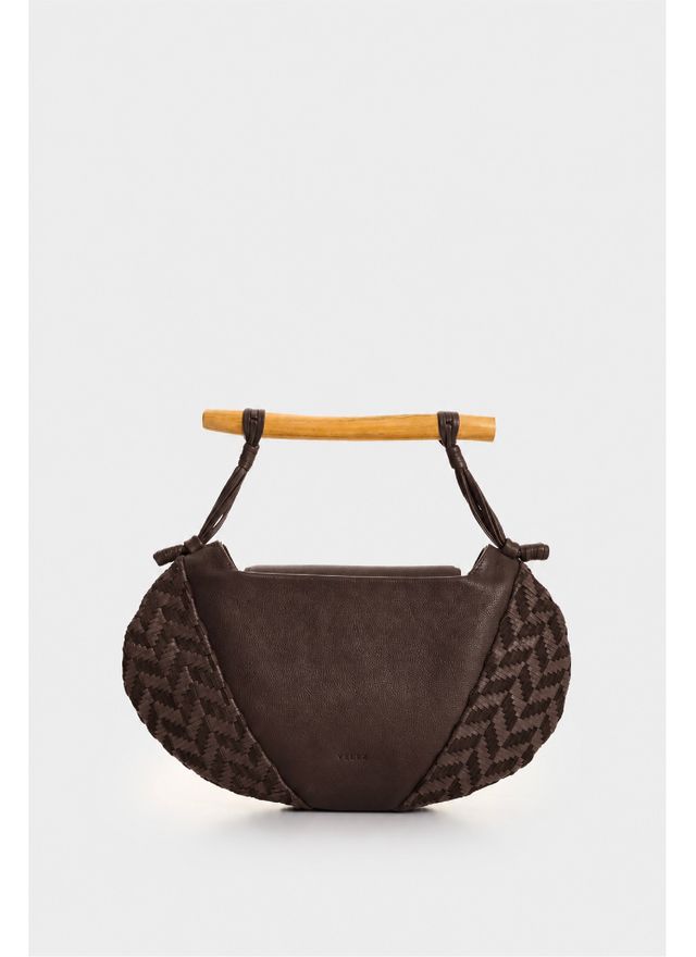 Clutch Garniel en cuero para mujer