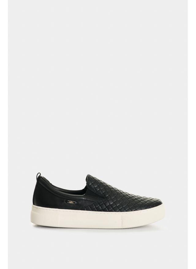 Mocasines de cuero grabado para mujer Anastasia