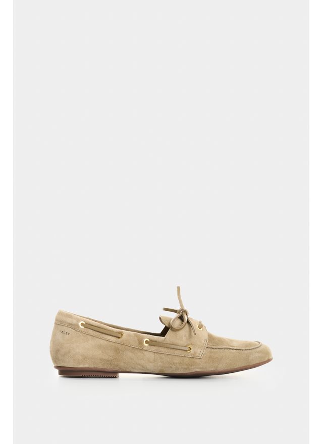 Mocasines de cuero gamuzado para mujer Gem