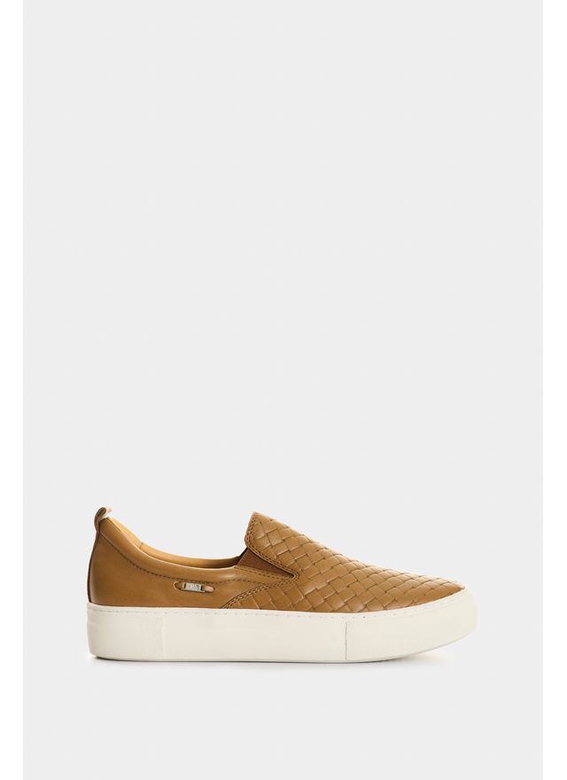 Mocasines de cuero grabado para mujer Anastasia
